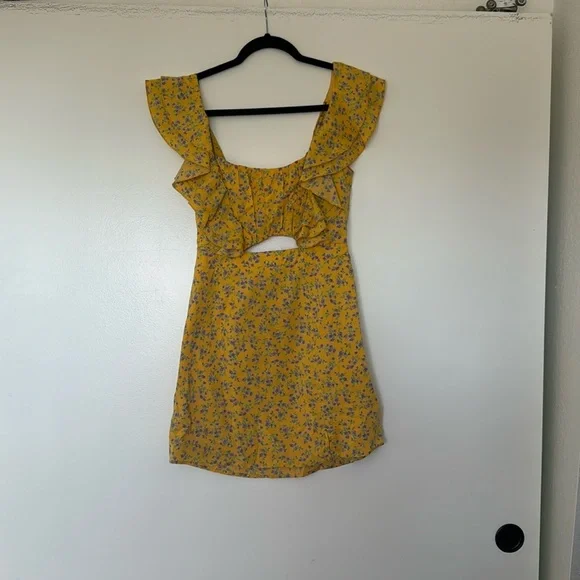 MIAMI SUNSET DRESS YELLOW - Picture 2 of 8